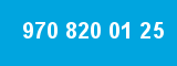 970 820 01 25 970 820 01 25